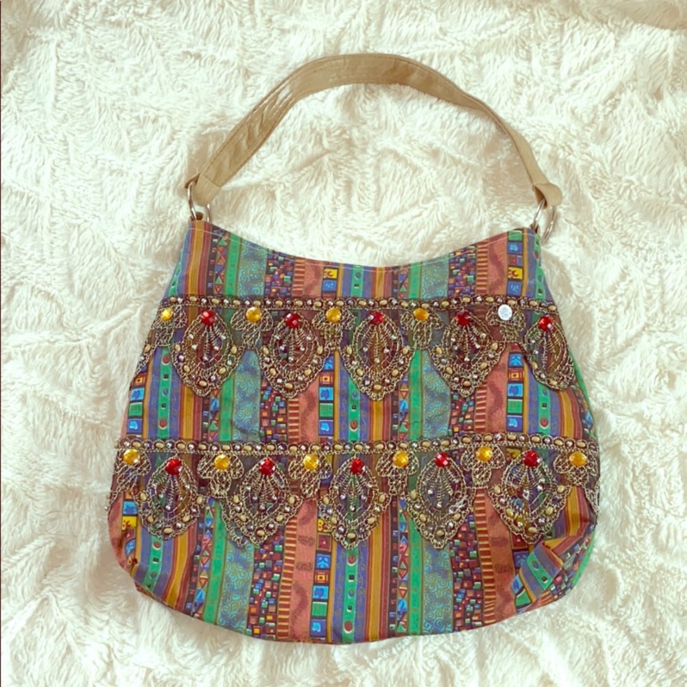Embellished handbag